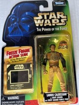 Star Wars Power of The Force (1997) Lando Calrissian Skiff Guard Freeze Frame Fi - $10.78