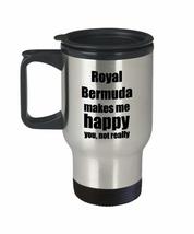 Royal Bermuda Cocktail Travel Mug Lover Fan Funny Gift Idea For Friend A... - £18.22 GBP