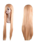 Anime wig, long straight hair - £27.89 GBP