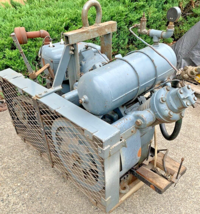 Vintage Tire truck Ingersoll-Rand type 30T Air Compressor, gas powered id:834 - $1,600.00