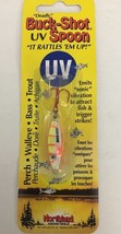 Northland Tackle BRUVS3-60 UV Buck Shot Rattle Spoon Electric Perch 1/8 ... - £11.80 GBP