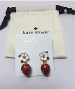 KATE SPADE Picnic Perfect Strawberry Drop Earrings New - $38.99