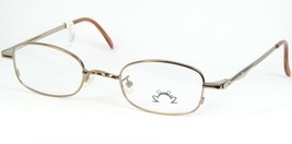 Eye&#39;dc V167 015 Golden Light Brown Eyeglasses Glasses Eye Dc 49-21-143mm France - £80.80 GBP