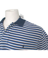 NEW! Polo Ralph Lauren Polo Shirt! M  Navy Blue &amp; White Stripe  Navy Pol... - $44.99
