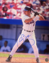 Carlos Baerga signed New York Mets 8x10 Photo- AWM Hologram - £14.05 GBP