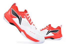 LI-NING Blade Lite Unisex Badminton Shoes Sports Training Shoe Red Nwt AYZT005-4 - £82.19 GBP+