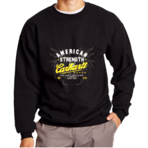 Carhartt American Strength Men&#39;s Black Sweatshirt - £24.38 GBP