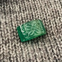 Huā Carved Zambian Emerald - £708.94 GBP