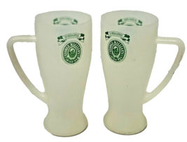 Vintage Lot of 2 George Killians Irish Red Plastic Beer Mugs Cups 7 In Handles - £14.02 GBP