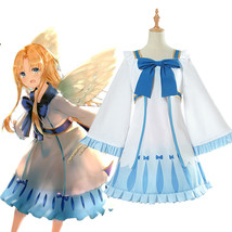 The Rising of the Shield Hero Filo Cosplay Dress Girl Lolita Blue Bow Sk... - £35.11 GBP