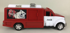 Matchbox Lights Sounds Coca Cola Truck Bottle Crate Conveyor Belt Mattel Wheels - £19.68 GBP