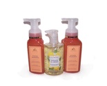 Bath and Body Works Sunshine Lemons &amp; Kitchen Mandarin Set Foaming Soap ... - £23.58 GBP