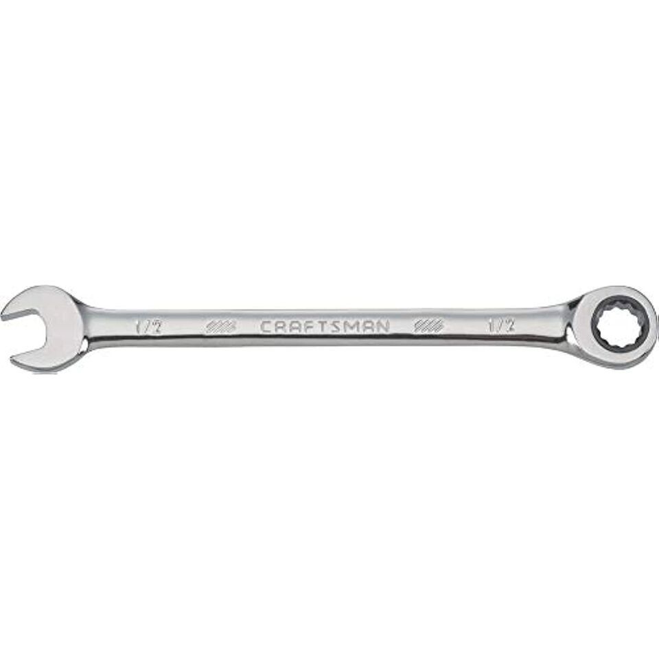 CRAFTSMAN Ratcheting Wrench, SAE, 1/2-Inch, 72-Tooth, 12-Point (CMMT42563) - $27.16