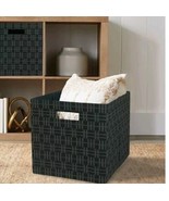 Better Homes &amp; Garden™ ~ TRIPLE STRIPE GEO ~ 12.75&quot; ~ Fabric Storage Cub... - $32.73
