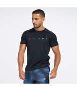 Nike Dri-FIT Miler Men’s Running T-Shirt Black Size Medium "RARE" - $49.47