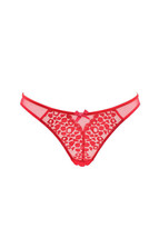 L&#39;agent By Agent Provocateur Womens Briefs Lace Printed Red S - £30.78 GBP