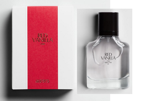 Zara Women Red Vanilla Eau De Toiltette Edt and 50 similar items