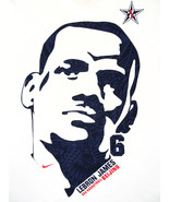 Nike LeBron James USA Basketball T-Shirt mens XL Oversized Beijing Olymp... - £38.94 GBP