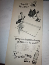 Vintage Virginia Dare Wine Print Magazine Advertisement 1946 - $13.67 CAD