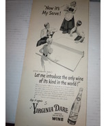 Vintage Virginia Dare Wine Print Magazine Advertisement 1946 - $9.99