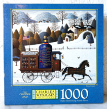 Vintage Charles Wysocki Americana Winter Bouquet 1000 Puzzle Milton Bradley NEW - £22.32 GBP