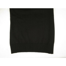 Men's Sweater Knit By BRANGO Turkey Mock Neck Cotton Blend 21050 Black image 5