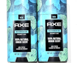 2 Pack Axe Mediterranean Cool Bergamot &amp; Sage Natural Origin Scent 48h F... - $25.99