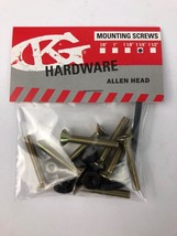 NOS Grind King SKATEBOARDS 1.25” Allen Key GOLD Skateboard Hardware - $2.49