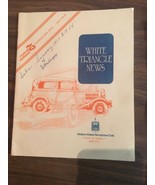 White Triangle News Hudson Essex Terraplane Club 1975 April Car Vehicles... - £15.71 GBP
