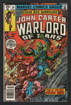 John Carter, Warlord Of Mars #14, 1978, Marvel Comics, Vf, The Day Helium Died! - £4.74 GBP