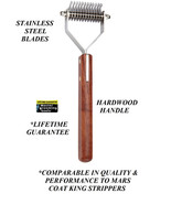 12 Blade Dog COAT STRIPPER TOOL Stripping Hair D Mat Breaker DEMATTING R... - £24.31 GBP