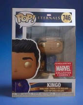 New POP! Marvel #746  Eternals &quot;Kingo&quot; Exclusive Marvel Collector Bobble... - $203.19 MXN