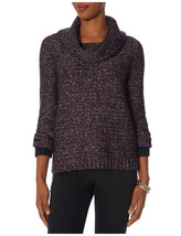 The Limited Cowl Neck Space Dye Sweater, Berry, size PL, NWT - £27.97 GBP