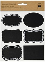 Kel-Toy S-EJ208 Chalkboard Label Stickers, Assorted (18 Pack) - $0.97