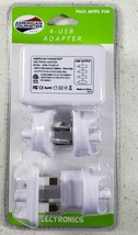 American Tourister International Travel Adapter with 4 USB Ports New Sealed - £13.44 GBP