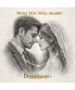 Future Husband Sketch Psychic Drawing &amp; Tarot Love Reading Marriage - $12.97