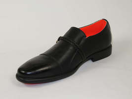 Men's Shoes The Cuban L TAYNO Leather Cap Toe Loafer Black image 3