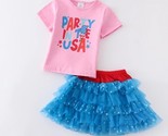 NEW Boutique 4th of July Party in the USA Girls Tutu Skirt Outfit - £3.84 GBP+