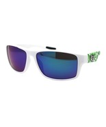 Locs Sunglasses Marijuana Leaf Pot Cannabis Men's Rectangular Matte Frame UV400 - £9.30 GBP - £10.08 GBP