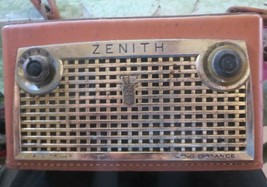 Zenith model 750L Portable All Transistor Long Distance AM Radio Vintage... - $28.04
