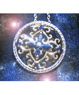 HAUNTED NECKLACE SILVER VEIL CONNECTION OOAK EXTREME HIGH LIGHT COLLECT ... - $688.77