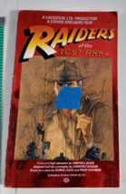 Raiders of the Lost Ark by Campbell Black (1981, Mass Market PB) Red Foil Cover - £7.79 GBP