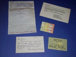 Peter Frampton Concert Ticket Stub Fan Club Kit Vintage 1970&#39;s - £79.00 GBP