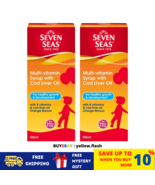 2X Seven Seas Sirop multivitaminé à l&#39;huile de foie de morue 100 ml Save... - $883.51 MXN