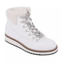 White Mountain Women&#39;s Cozy White Boots Smooth B4HP - £18.92 GBP+