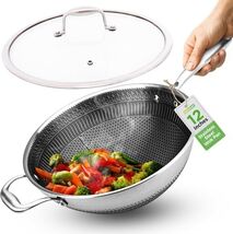 NutriChef NCS3PWOK 12" Stainless Steel Wok (Open Box) - €39,73 EUR NutriChef NCS3PWOK 12" Stainless Steel Wok (Open Box) - €39,73 EUR