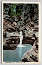 Watkins Glen NY Whispering Falls Postcard M30 - £3.94 GBP