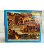Charles Wysocki 1000 piece Jigsaw Puzzle Game Silke Train Ride Trees Mou... - $3,726.20 MXN