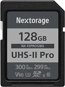 Ultra Fast V90 Uhs-Ii Sd Card Pro 128Gb Max Write Speed 299Mb/S,Max Read... - $240.99
