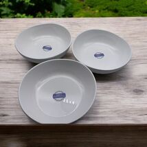 Matceramica  White  Lunch Salad Bowls 8" Portugal Rare - Set Of 3 - NEW - $42.52
